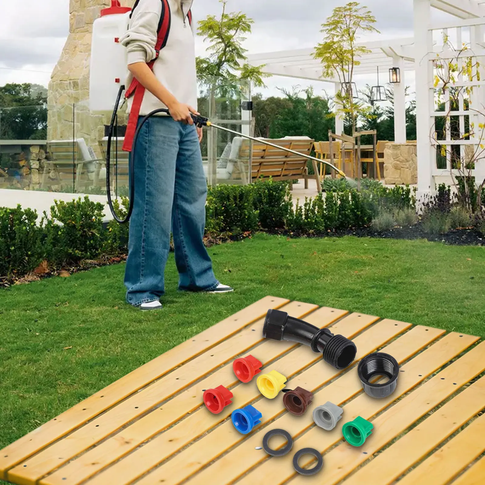 Crop Sprayer Backpack - Buse de pulvérisation grand angle 110