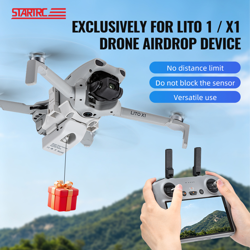 Drone Crop Sprayer - Système de largage aérien 12KM pour