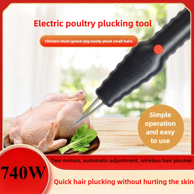 Chicken Plucker Machine - Plumeuse de poulet électrique Portable, outil
