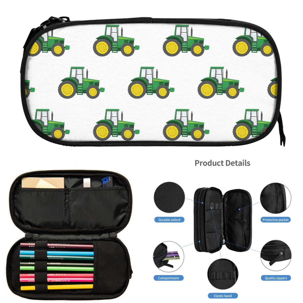 Trousse à crayons pour étudian - Agriculture Farming School avis et prix