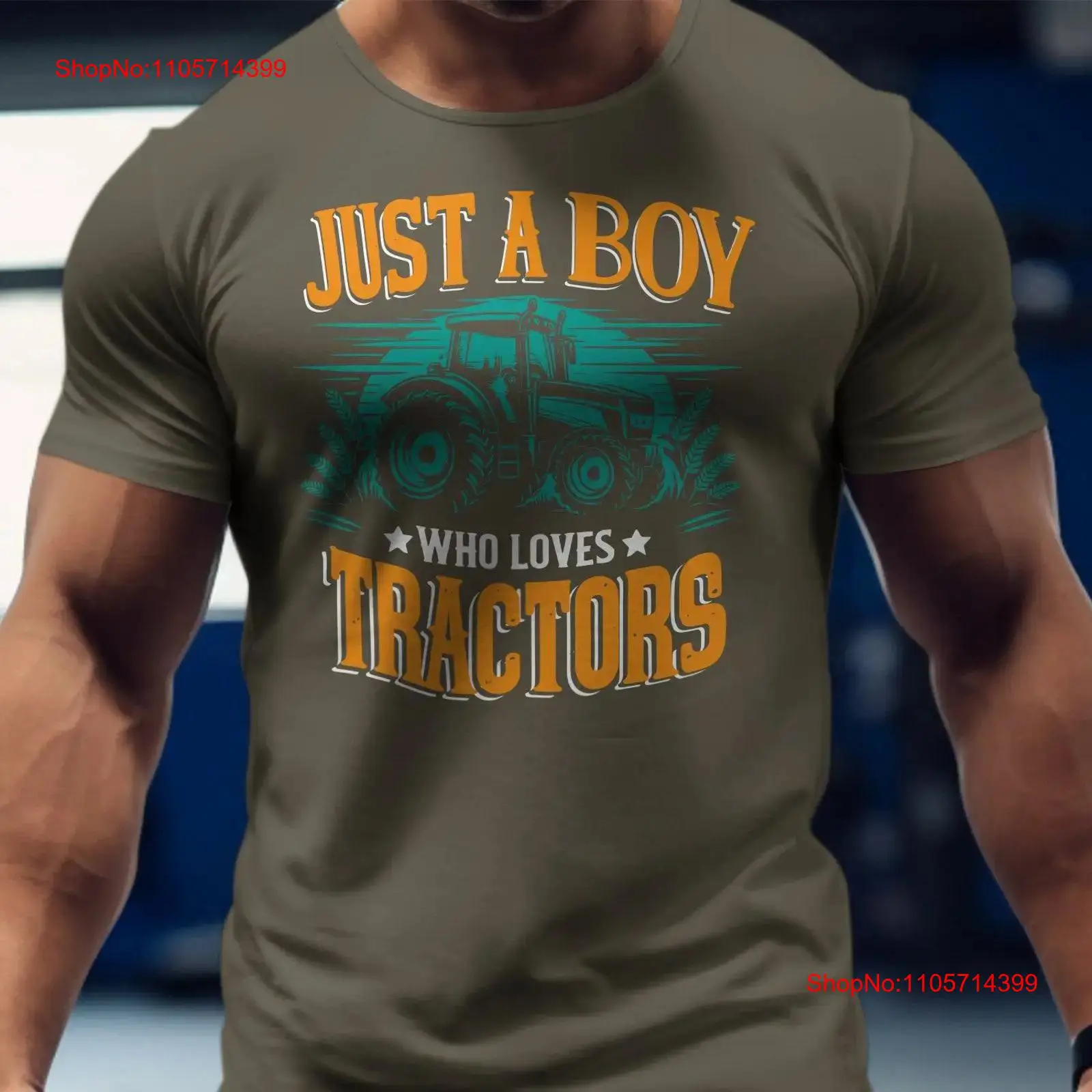 T-shirt pour garçons avec impr - Agriculture Farming For Kids avis et prix
