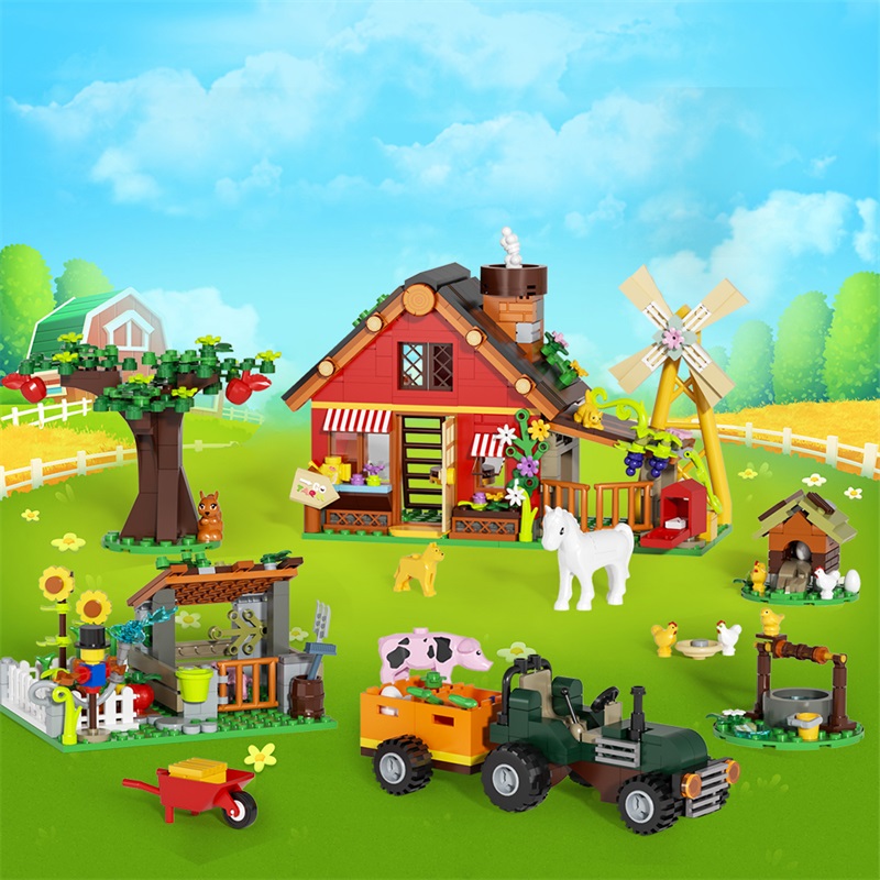Blocs de construction de ferme - Agriculture Farming For Kids avis et prix