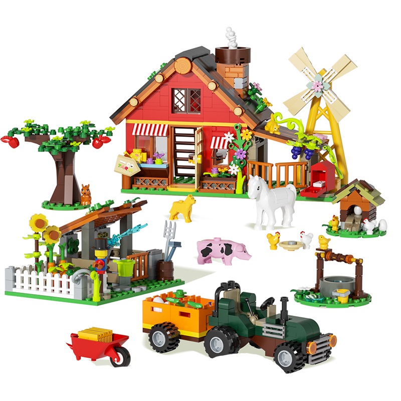 Blocs de construction de ferme - Agriculture Farming For Kids avis et prix
